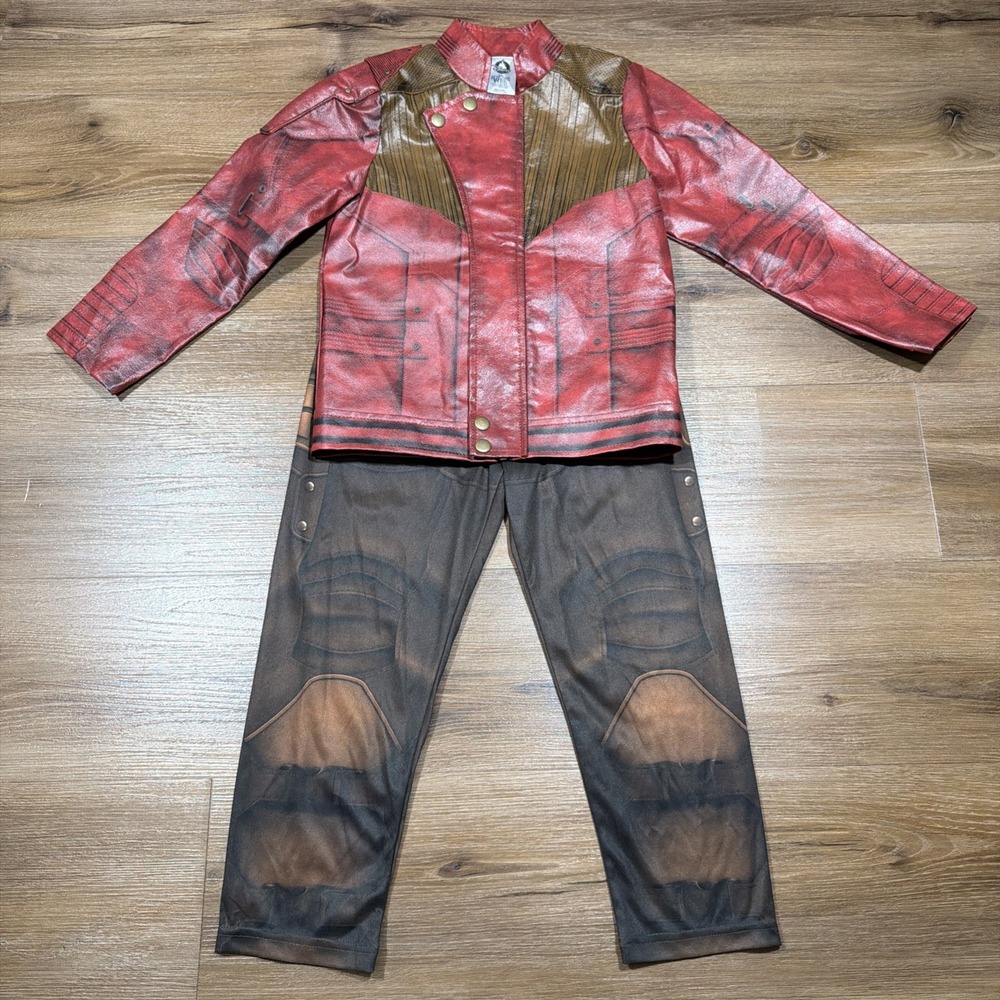 Disney Store Kids 5/6 Star-Lord Jacket & Pants Costume Guardians Of The Galaxy